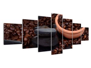 Kávové zrná - obraz