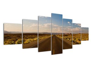 Panorama cesty - obraz