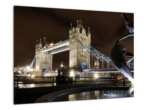 Nočný Tower Bridge - obraz