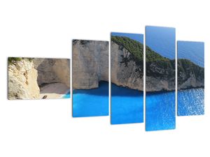 Obraz morské zátoky - Zakynthos