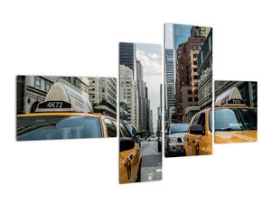 Obraz New-York - žlté taxi