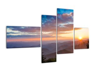 Obraz panoráma hôr