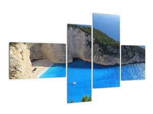 Obraz morské zátoky - Zakynthos