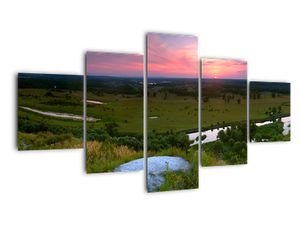 Obraz panoráma krajiny