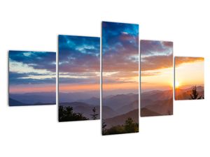 Obraz panoráma hôr