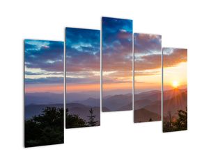 Obraz panoráma hôr