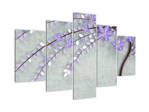 Kvitnúce strom - abstrakcie