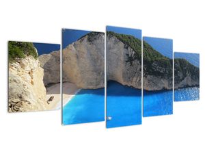 Obraz morské zátoky - Zakynthos