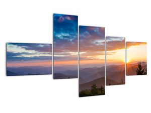 Obraz panoráma hôr