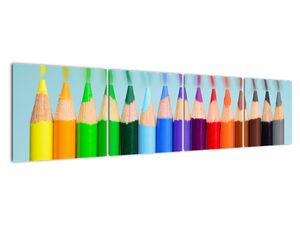 Obraz farebných pasteliek