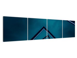 Obraz - cesta cez moderný most