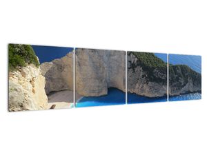 Obraz morské zátoky - Zakynthos