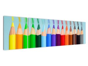 Obraz farebných pasteliek