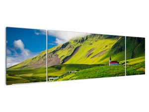 Obraz panorámu krajiny