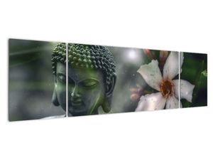 Abstraktný obraz - Buddha