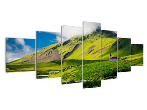 Obraz panorámu krajiny