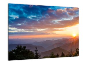 Obraz panoráma hôr