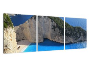 Obraz morské zátoky - Zakynthos