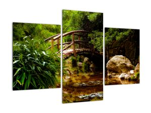 Obraz dreveného mosta